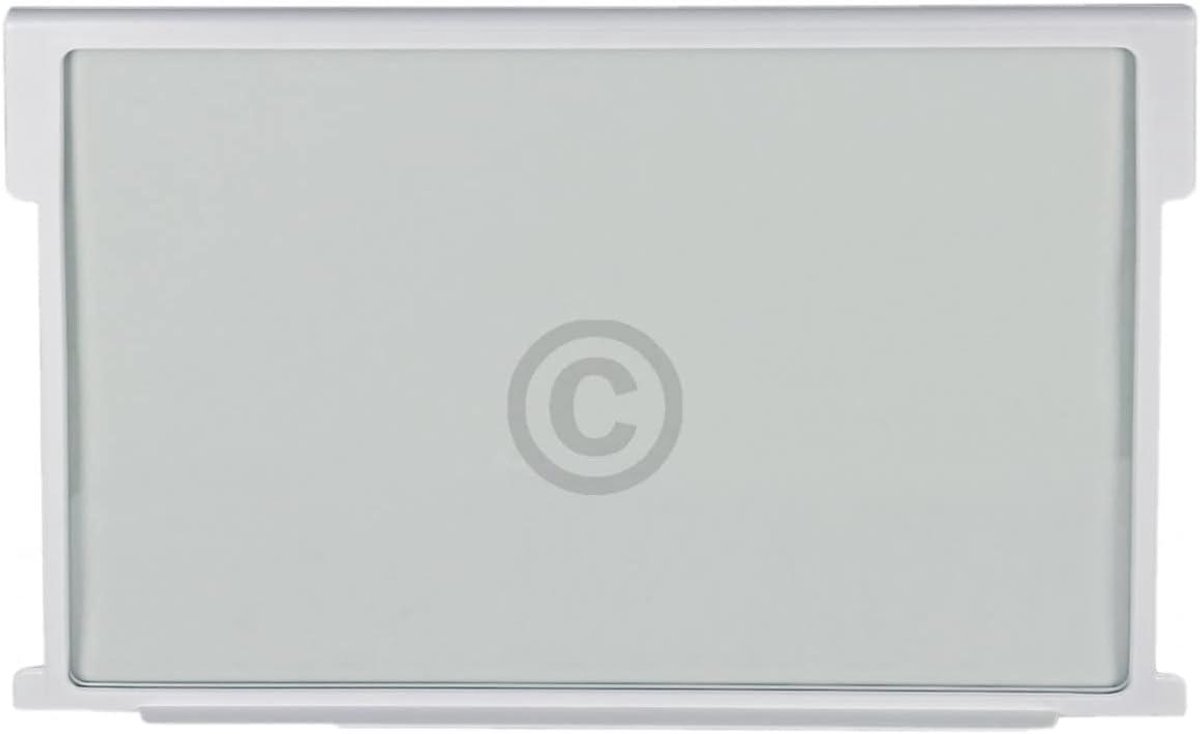 Glazen Plaat - Koelkast Plaat - Voedsel Opslag - Universele Pasvorm - 465x300mm - Transparant