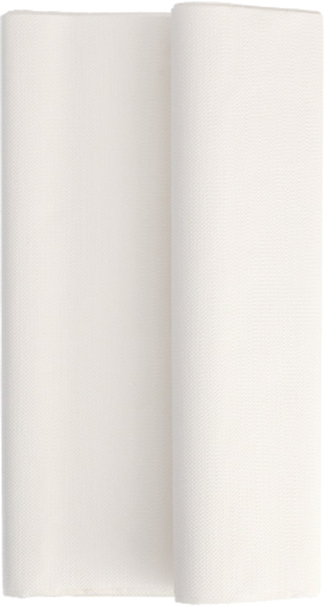 10x Tafelkleed Tissue ROYAL Collection 120 cm x 180 cm wit