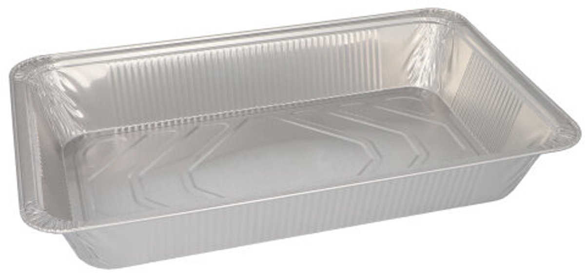 5x 3 Gastronoom schalen aluminium hoekig 85 l 8 cm x 326 cm x 527 cm 1/1