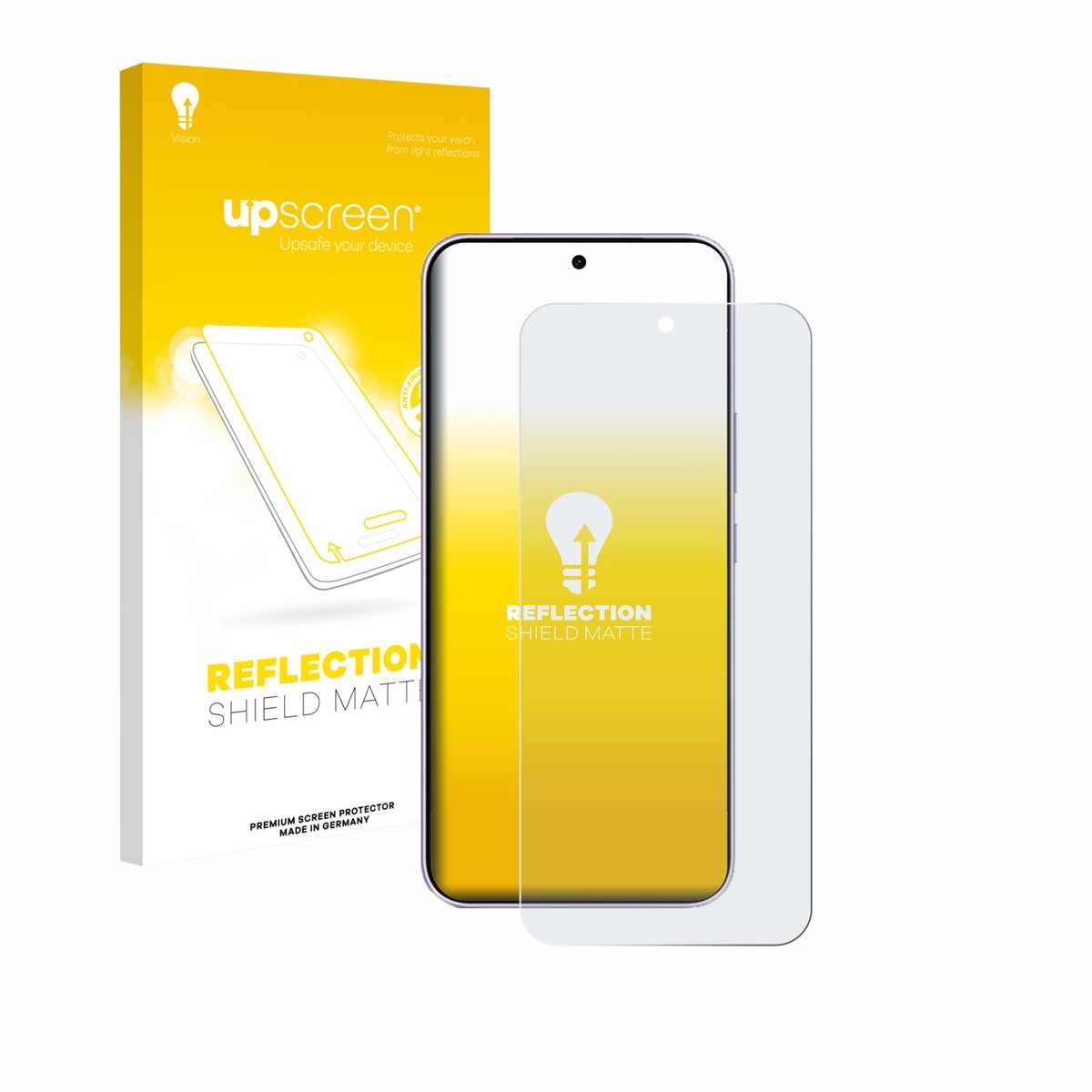 upscreen - Screenprotector voor Vivo V70 FE - Folie Beschermfolie anti glare matte