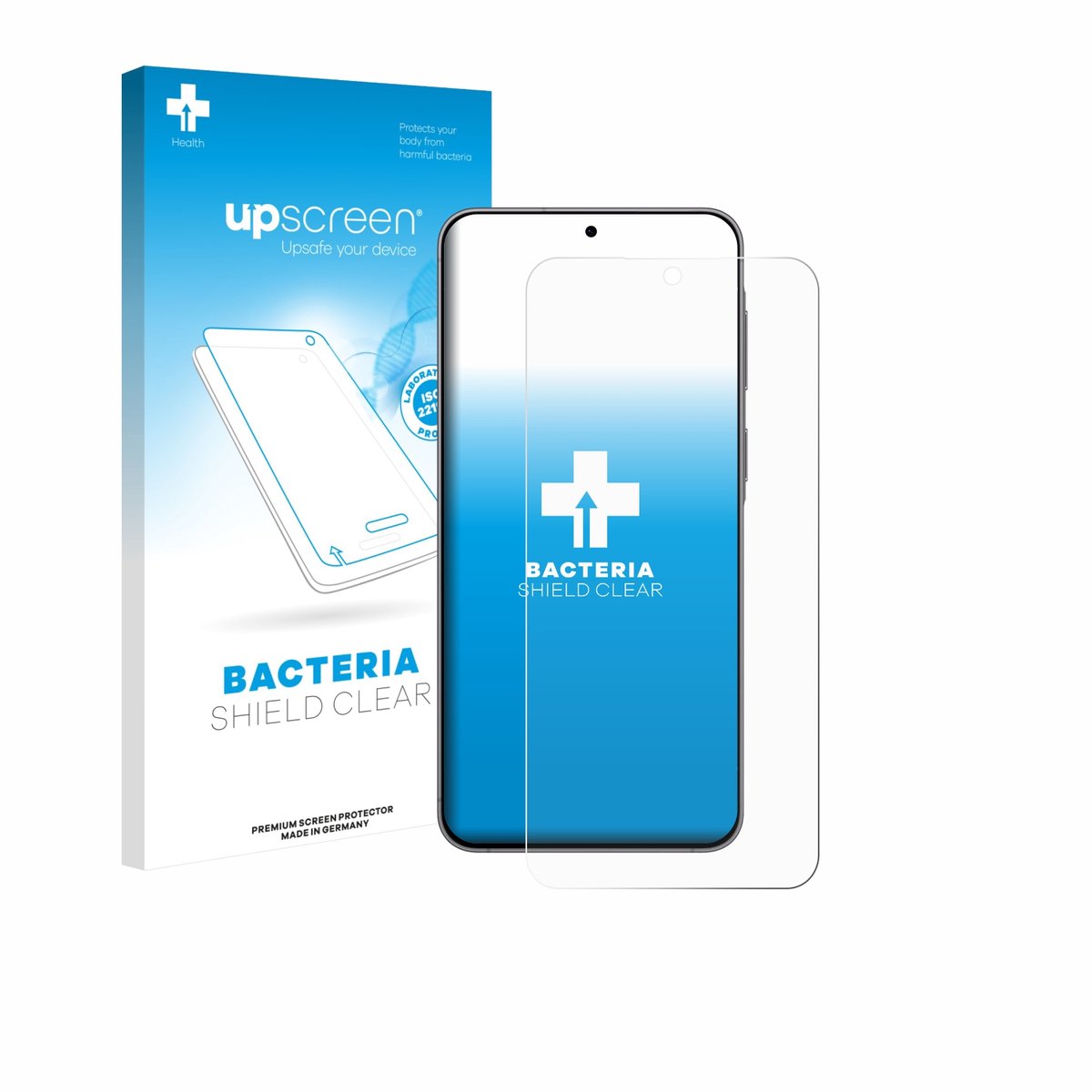 upscreen - Screenprotector voor Samsung Galaxy A57 5G - Folie Beschermfolie transparant antibacterieel