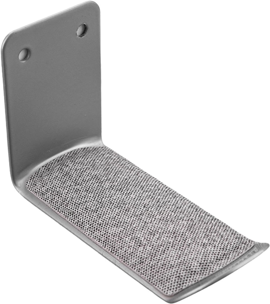 Hoofdtelefoon Stand Hanger Headset Houder Mount met Sterke Lijm Tape en Schroeven, Zilver