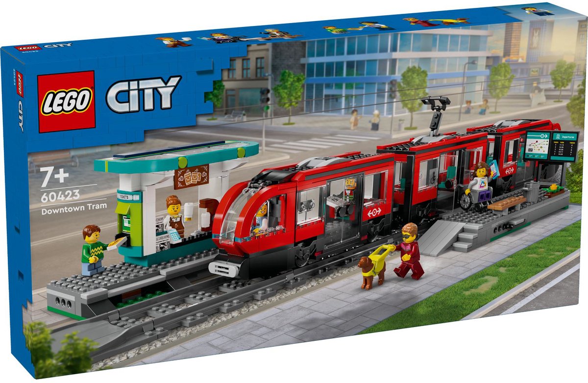 Bol.com LEGO City Stadstram en station - 60423 aanbieding