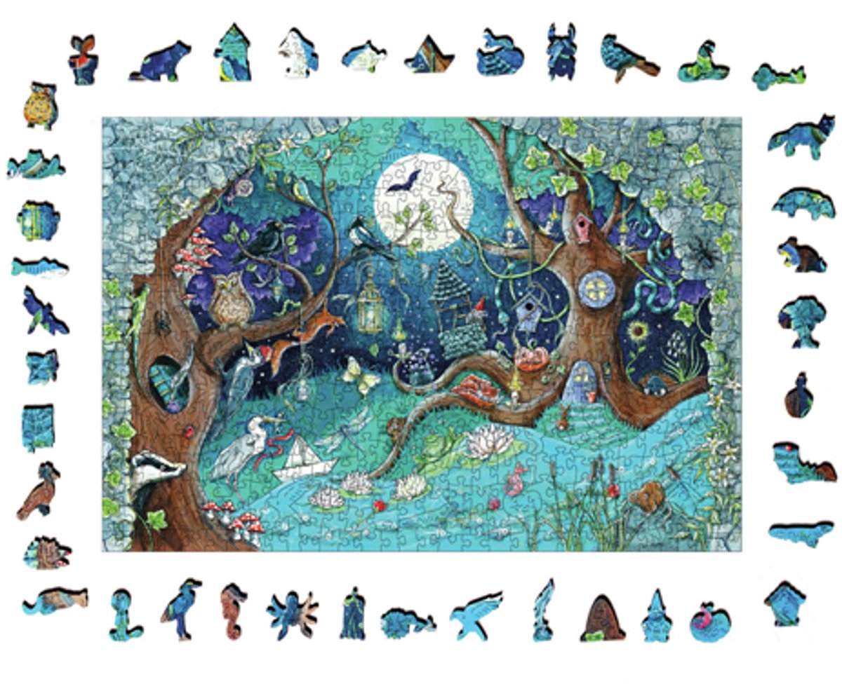 Ravensburger Fantasy houten puzzel 500 — afbeelding 5