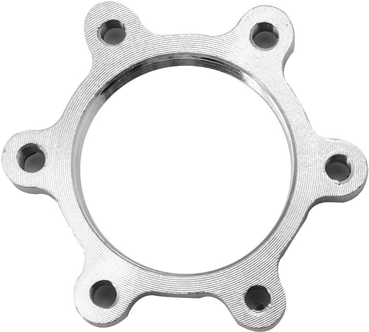 Fiets Remadapter - Schijfrem Adapter - Fietsen Monteren - Robuuste Aluminium Constructie - 48MM Center Lock - Zilver
