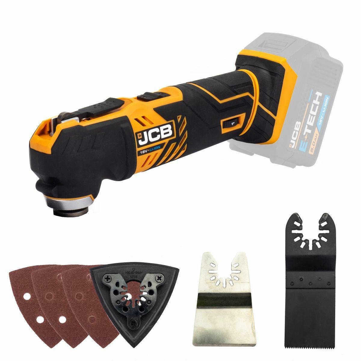 JCB - Oscillerend Multifunctioneel Gereedschap - 18V - Zonder Accu