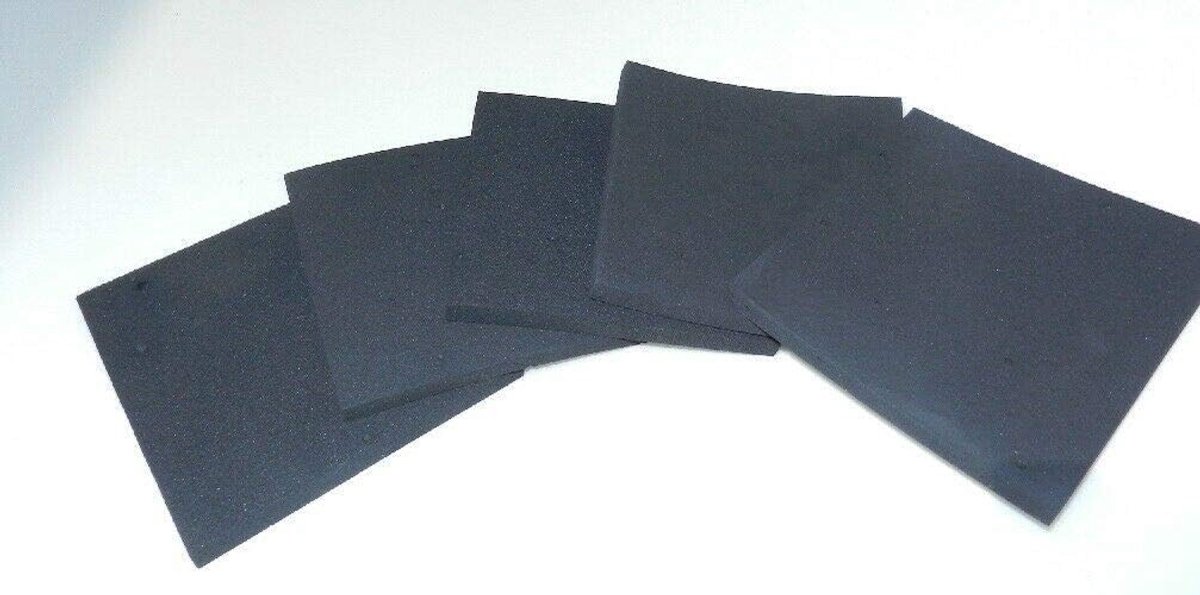 Afstandhouders Rubber - Dempingspads - Terras Onderbouw - Celrubber Kwaliteit - 8 mm Dik