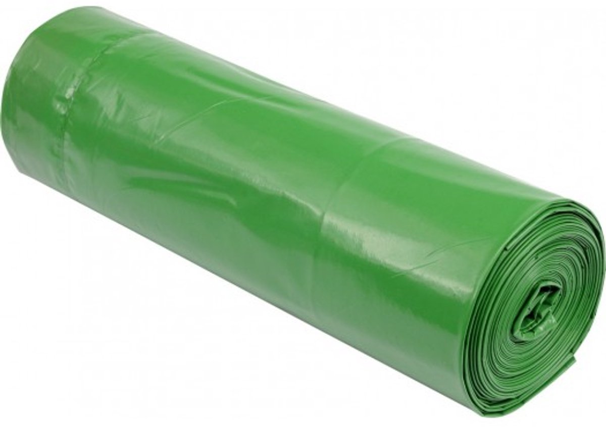 FLO Serie - Tuinafvalzak - 120L - Groene Kleur - Taśma ściągająca
