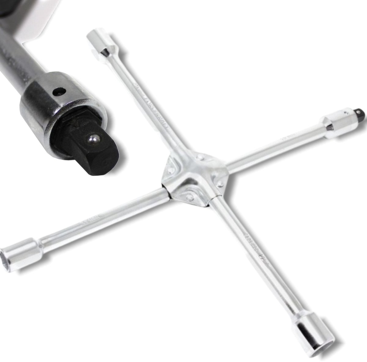 FORCEKRAFT - Kriksklank Wielsleutel - Adapter 1/2" - 17-19-21-22mm