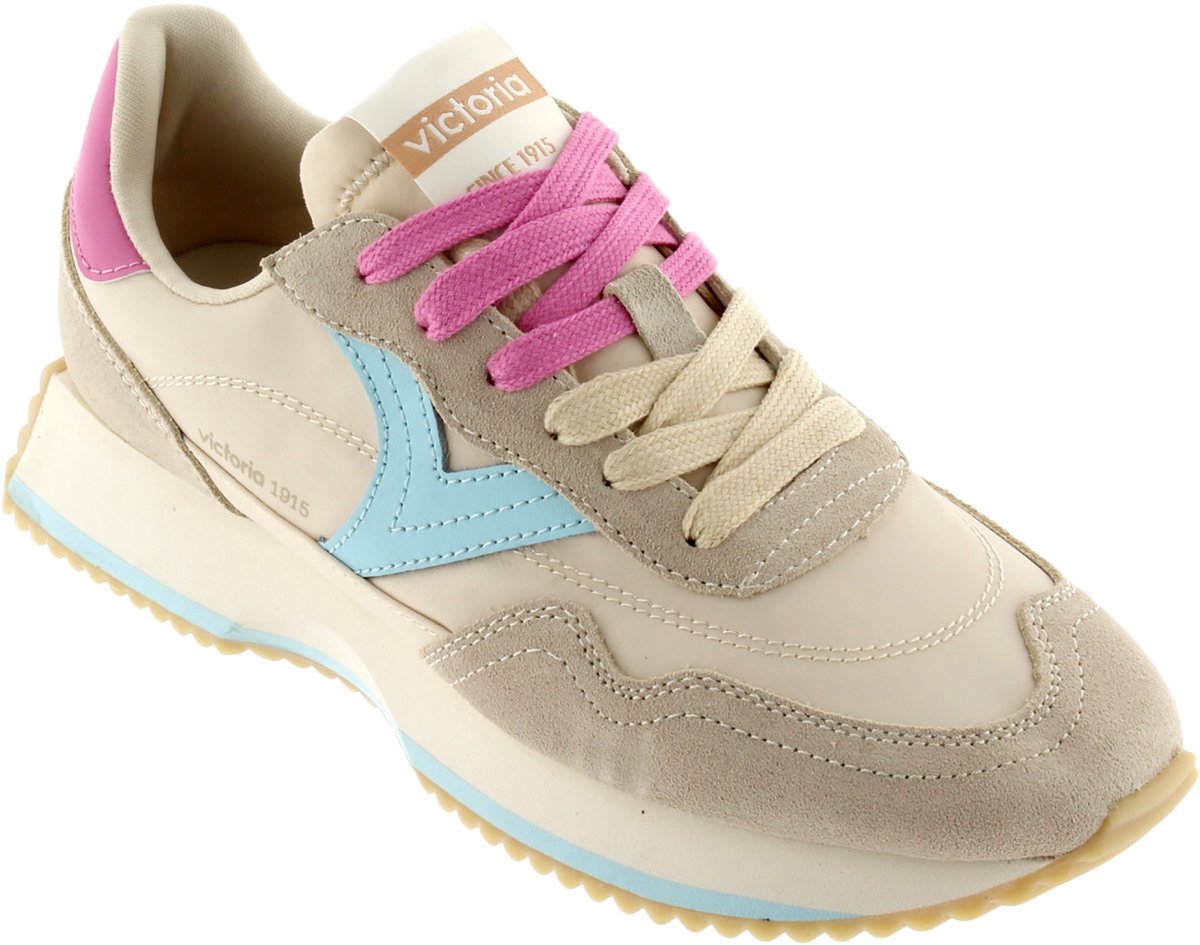 Lage leren sneakers