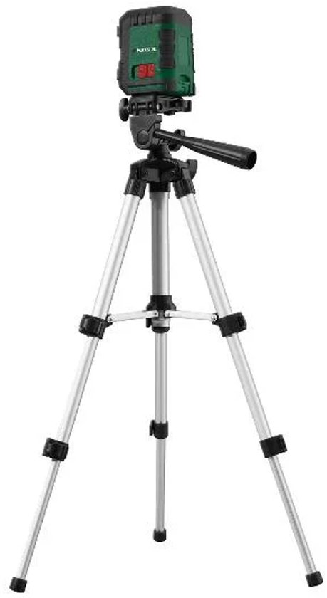 Parkside® | Kruislijnlaser | Laserwaterpas | Lijnlaser | Bouwlaser | Accu | Tot 10 m | Rood | 360 graden | Statief