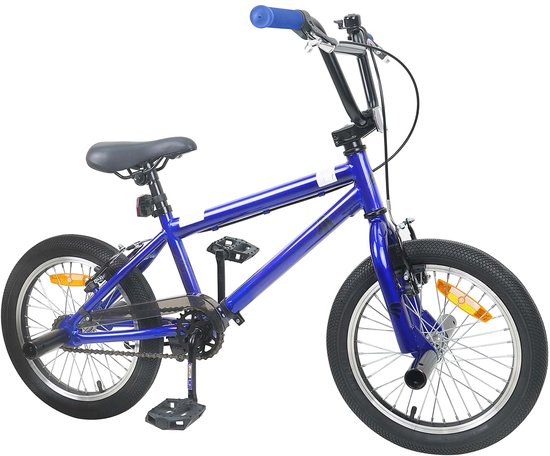 vidaXL - BMX - Fiets - 16 - Inch - voor - 5-8 - jaar - oud - Donkerblauw van VidaXL — afbeelding 5