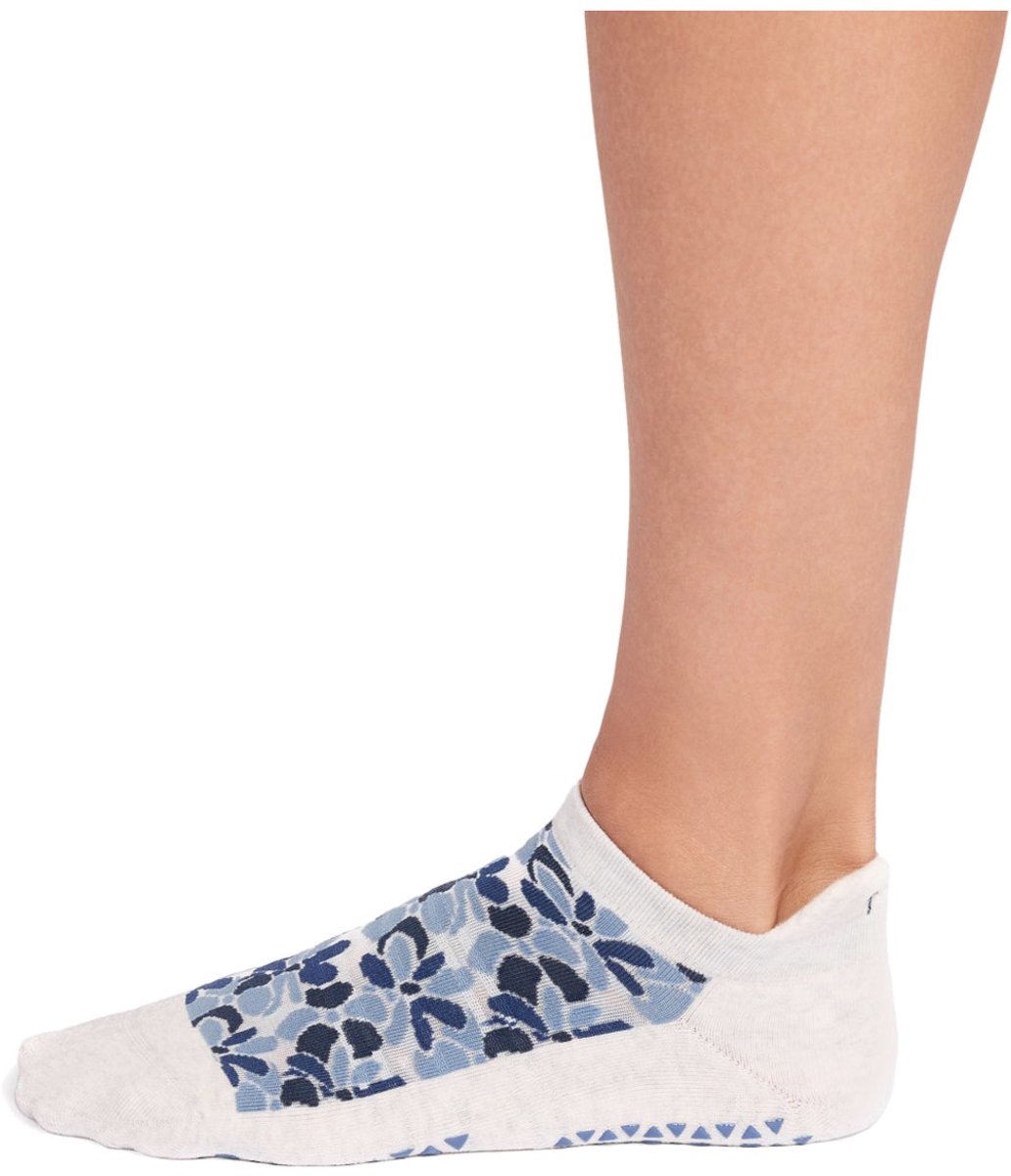 Tavi Savvy Yoga No-Show Grip Socks - Blauw/Donkerblauw - 36-39