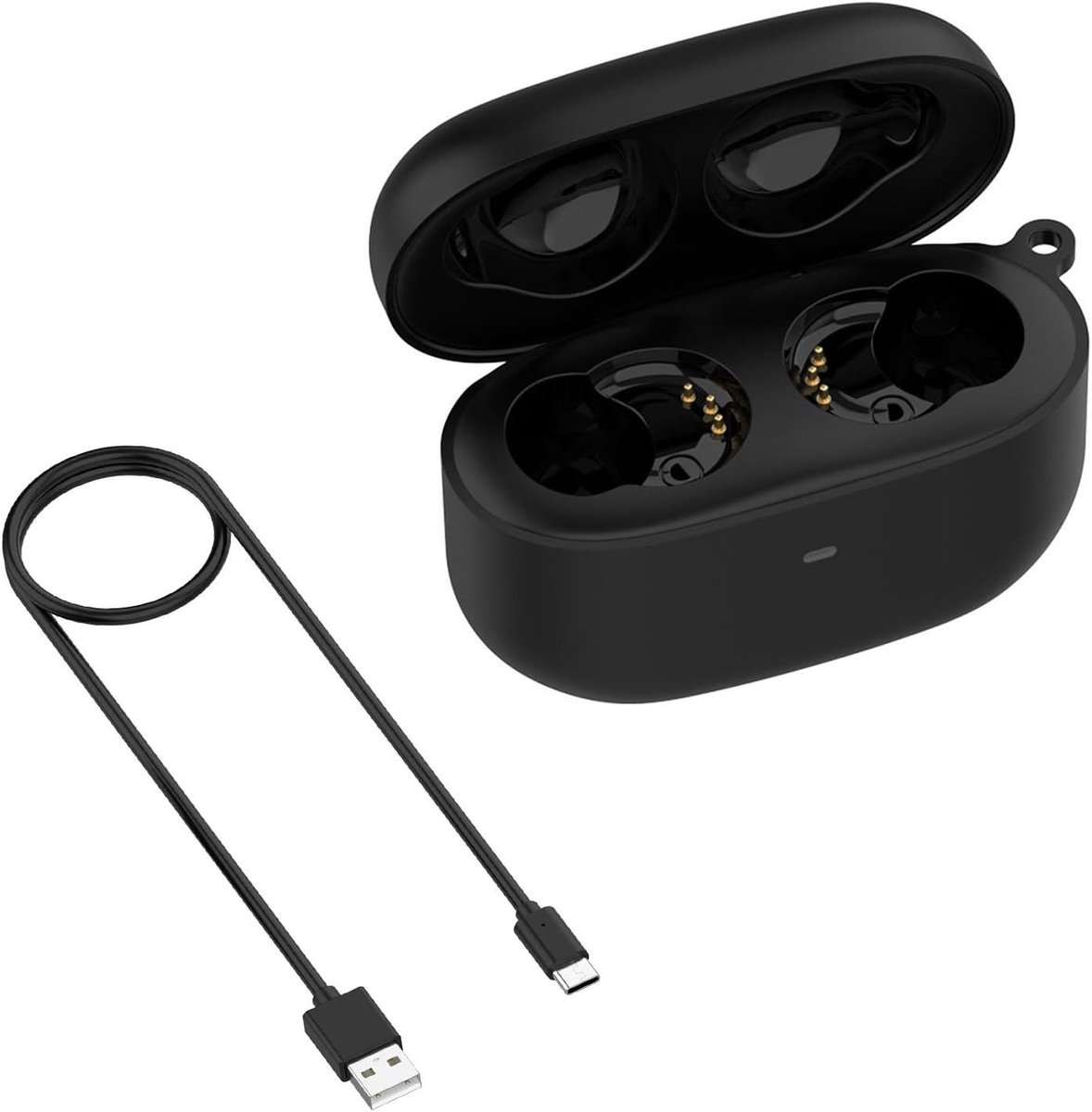 Draadloze Oplaadcase voor Noise Cancelling Oordopjes, Vervangende Lader met USB C Kabel en Compatibiliteit met LinkBuds S