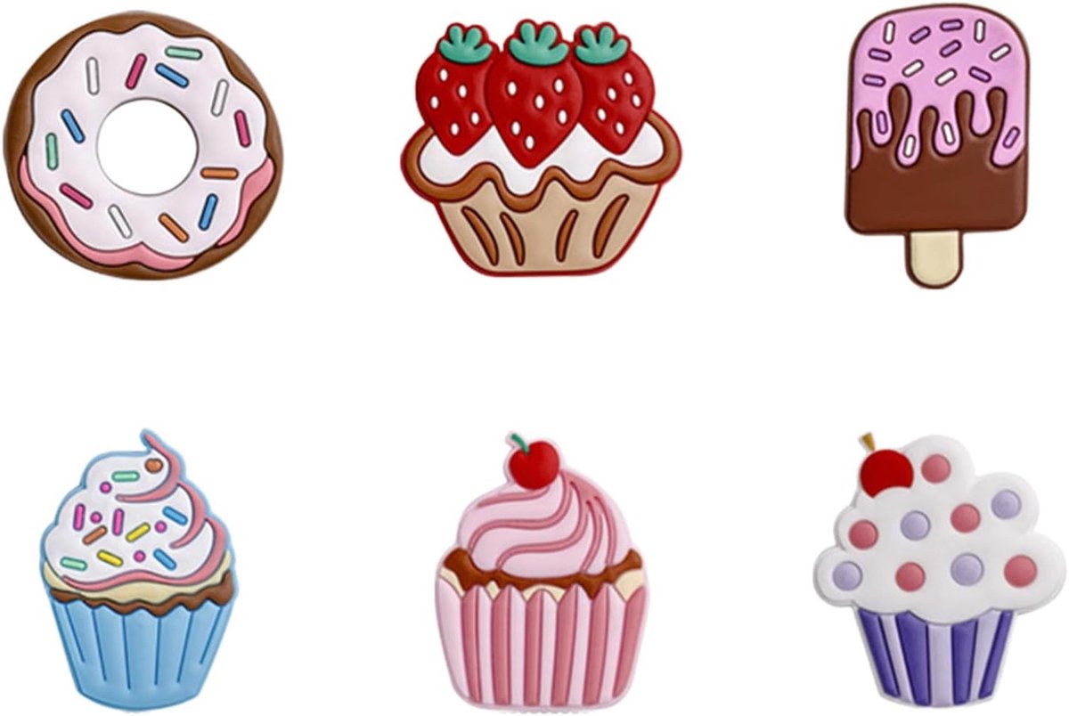 Set van 6 Sloth Magneten voor Koelkast en Magnetisch Bord - Leuke Kindermagneten voor Keuken en School