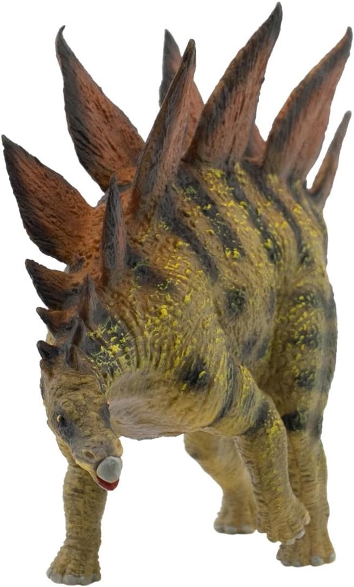 Bullyland 61470 - speelfiguur stegosaurus museum lijn - ca. 12,4cm - levensecht en detailrijk vormgegeven - ideaal als educatief speelfiguur, decoratie of klein cadeautje voor kinderen vanaf 3 jaar