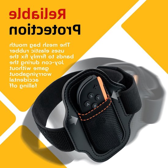 2 Delige Gamecontroller Beenband Voor Switch/Switch 2 Joycon - Verstelbare Elastische Band Voor Adventure Games, Sport Spellen En Comfortabel Spelen - Zwart — afbeelding 5