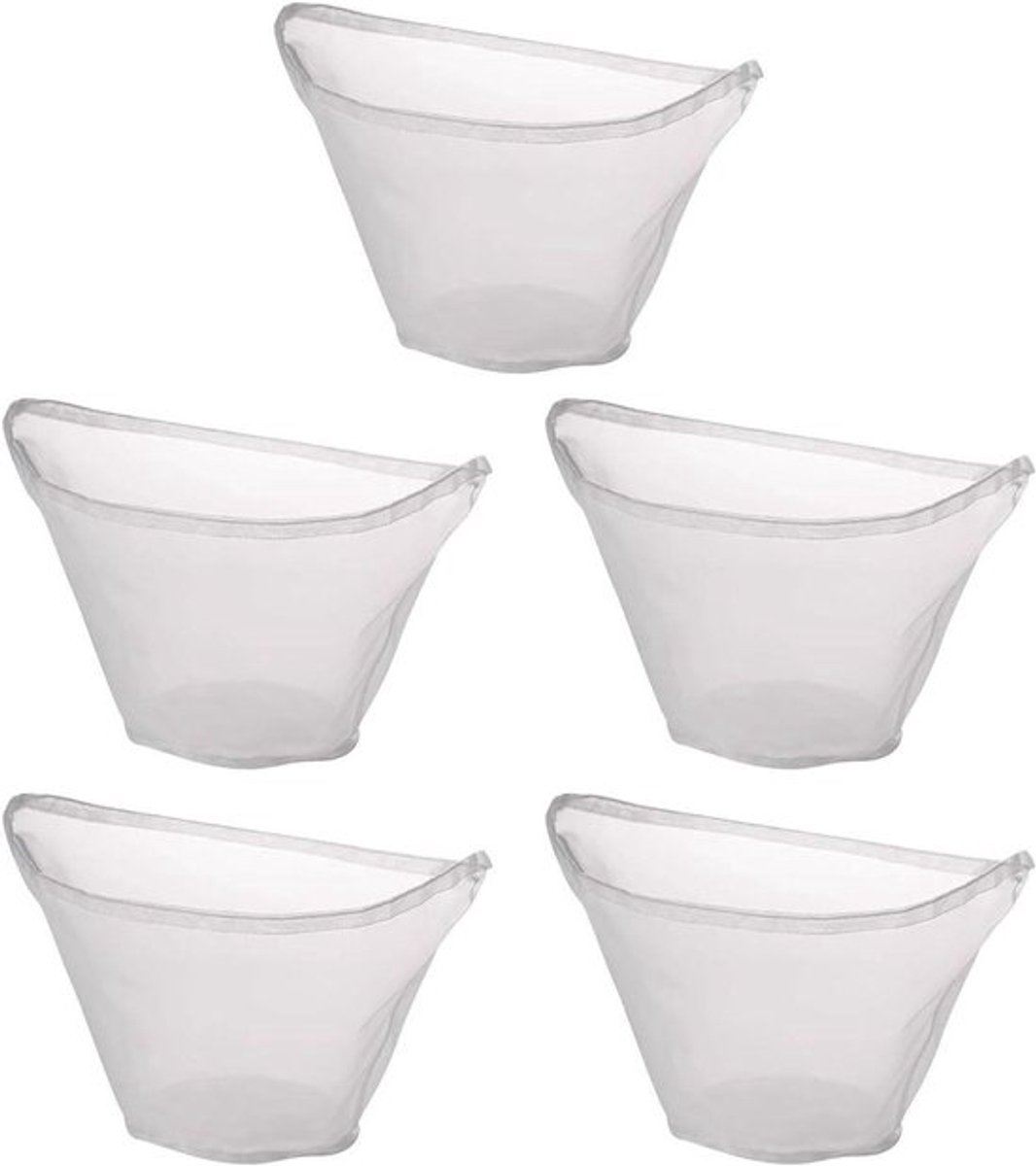 Filterzak Set voor Notenmelk, Yoghurt en Waterdrukfilter - Wit