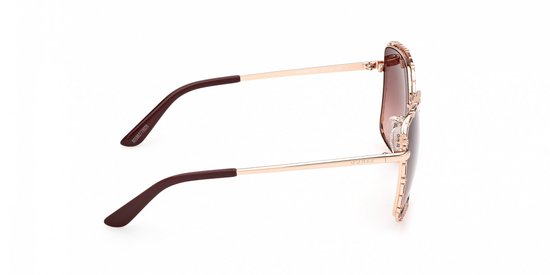 Guess GU00296 Shiny rose gold 55/21/135 WOMAN Zonnebrillen — afbeelding 4