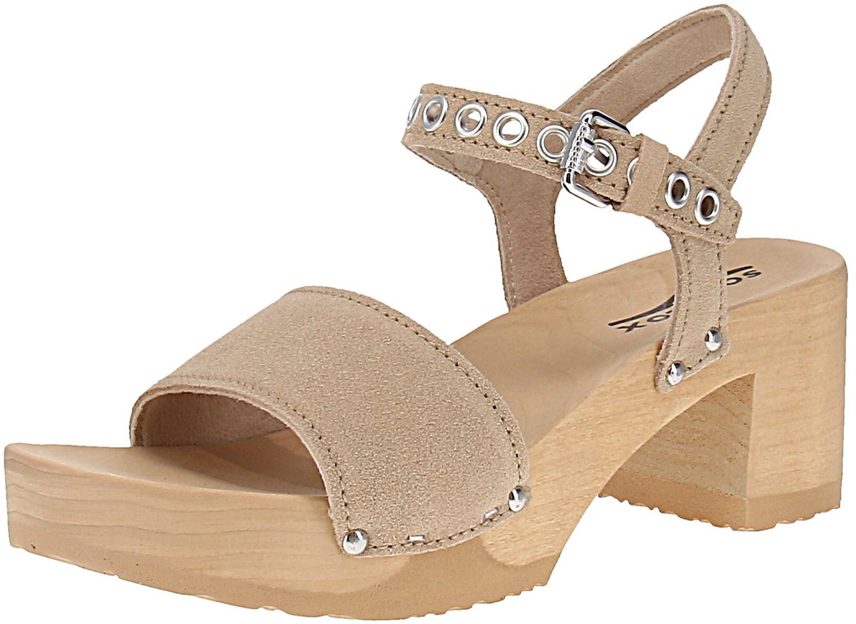 Softclox S3665 Helmina Cashmere - Damessandaal - 05-Taupe