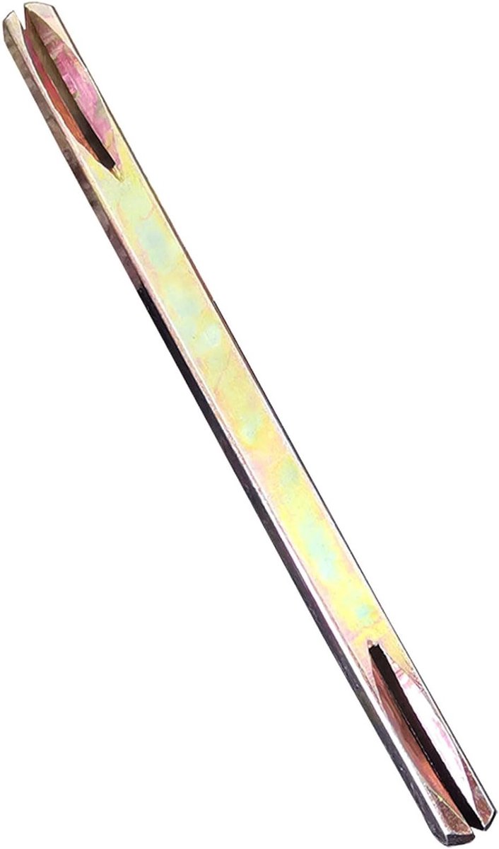 Vervangende Stalen Spindel 8 x 105mm voor Deuren en Ramen - Vierkante Slot Spindel voor Duurzame Installatie en Verbeterde Functionaliteit