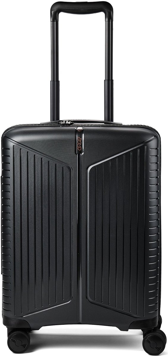 Jump Evae Ultra-Light 4 wielen Cabinewagen 55 cm - Harde bagage - TSA slot - dark grey