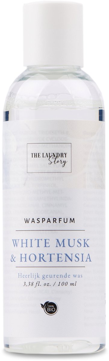 BIO Wasparfum White Musk & Hortensia - 100% biologisch