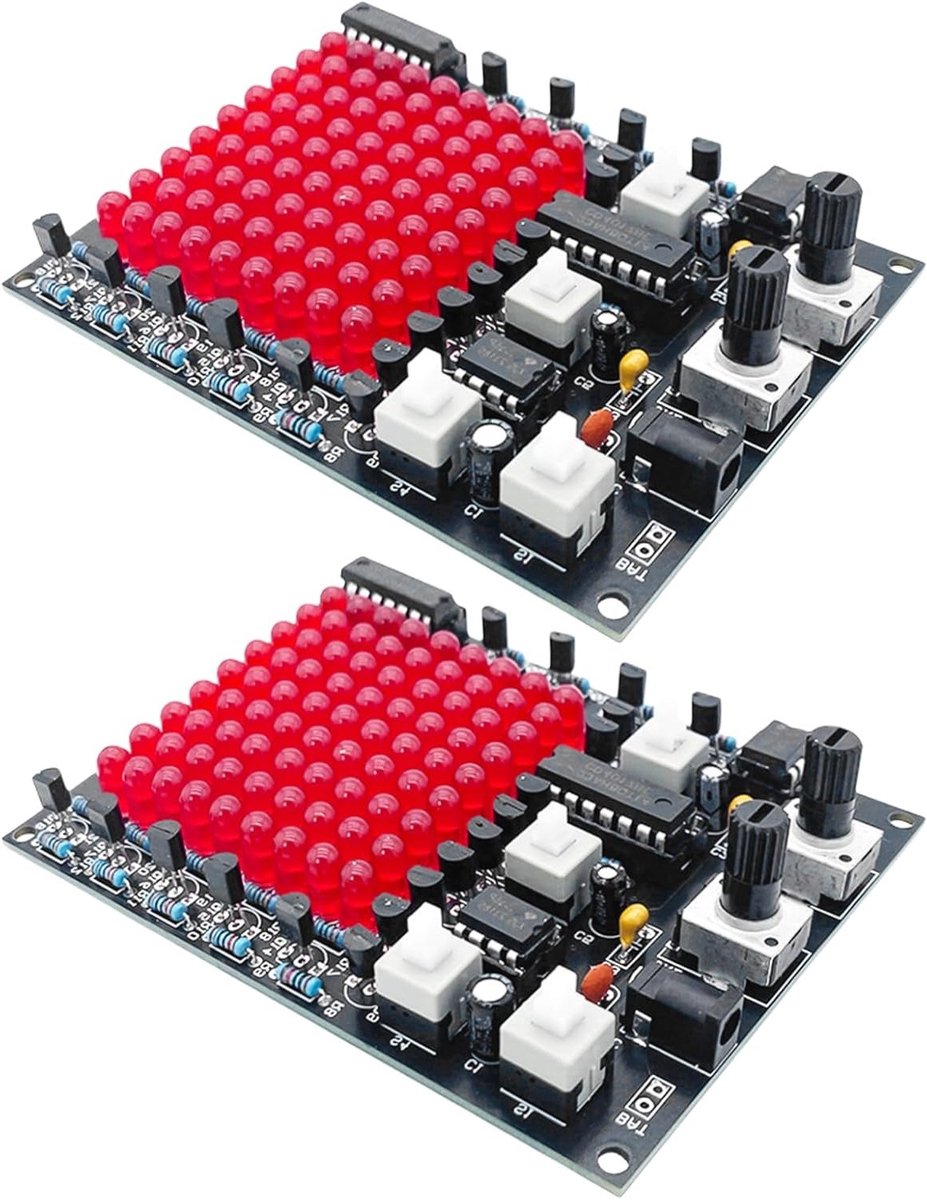 Soldering Kit - 2-delig - LED Solder Project Kit - Leer solderen met plezier - ShopVlot