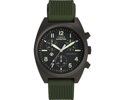 Timex Expedition North Capstone TW2Y61100 Horloge - Siliconen - Groen - Ø 41 mm