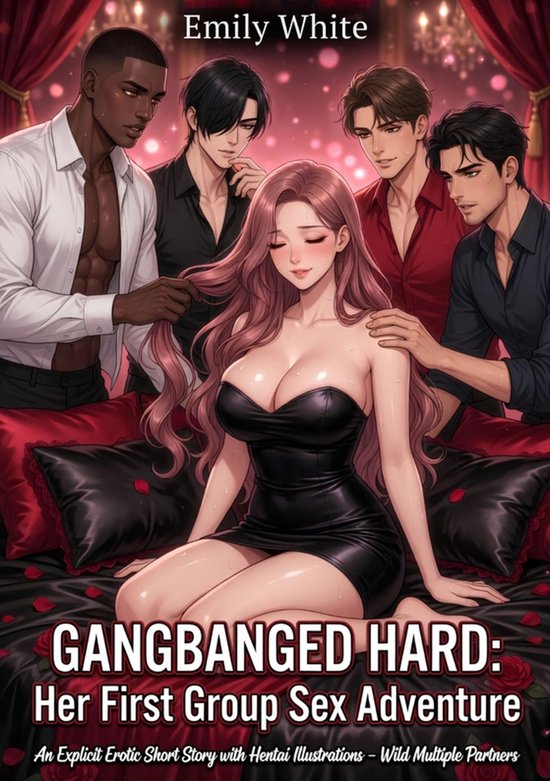 Gangbanged Hard: Her First Group Sex Adventure - cover