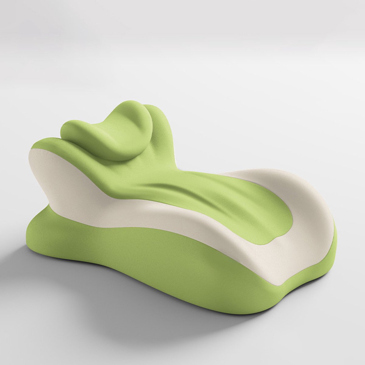 Multifunctioneel slaaphoofdkussen – Voor slapen, lezen en telefoongebruik – Ergonomisch – Afmeting 40x55x25cm – Comfort voor bed en bank-