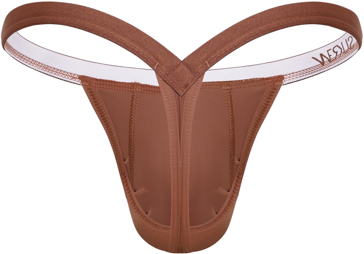 SUKREW Bubble Thong Espresso - MAAT XS - Heren Ondergoed - String voor Man - Mannen Thong