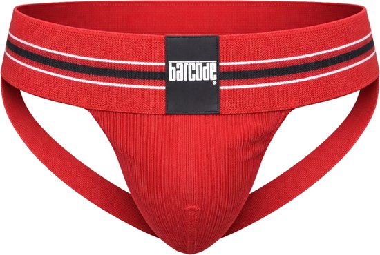 Barcode Berlin Boris Jockstrap Red - MAAT S - Heren Ondergoed - Jockstrap voor Man - Mannen Jock