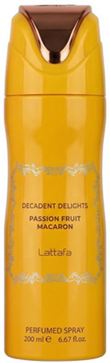 Lattafa Passion Fruit Macaron Deodorant - 200 ml