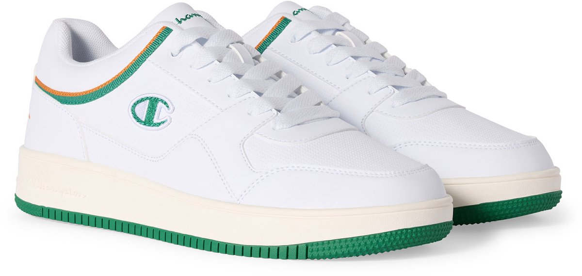 Champion RD 18LOW heren sneaker S21905-CHA-WW048 WHT/FOLI/ONH Wit