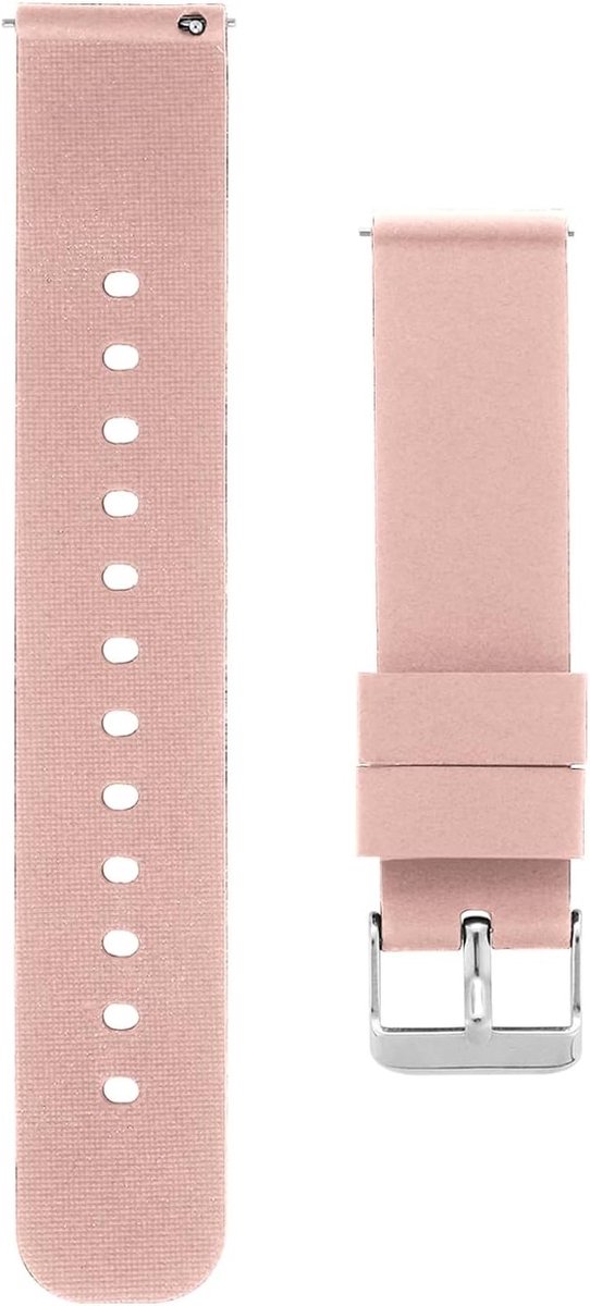 Siliconen Horlogeband met Snelle Bevestiging, Waterdicht Zacht Rubber, Vervangband met RVS Gesp voor Comfort en Stijl