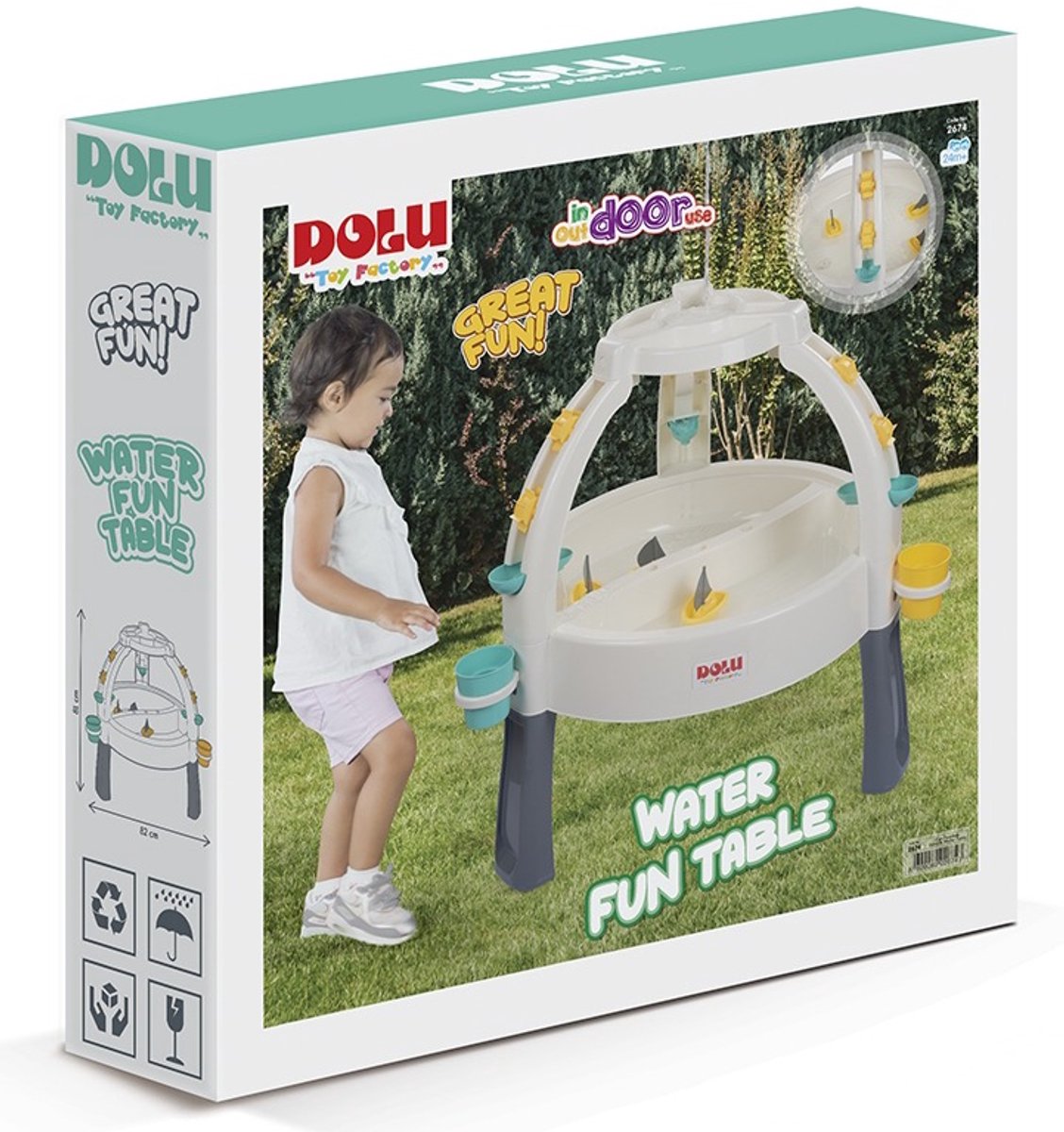 Dolu Full of Fun Zand- en Watertafel — afbeelding 5
