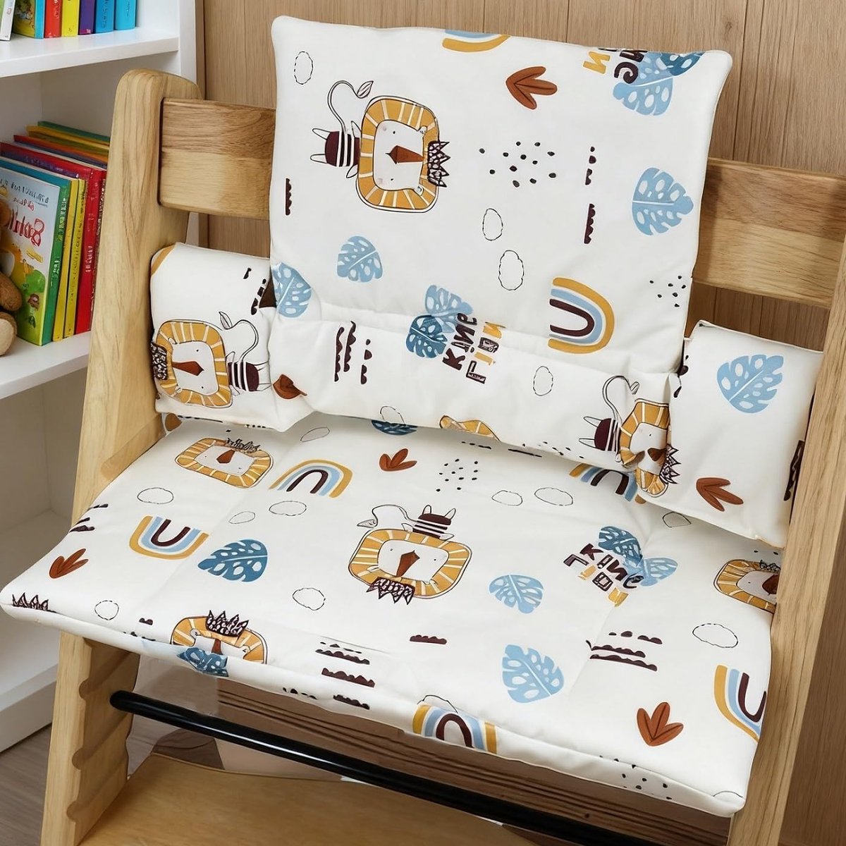 2-delige waterdichte antislip zitkussenset voor Tripp Trapp kinderstoel, comfortabel en praktisch