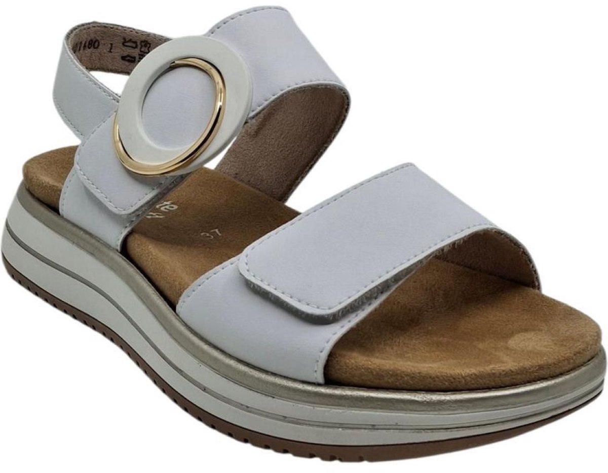 Remonte D1J63-80 Manilla Wit | Comfort Sandaal Dames