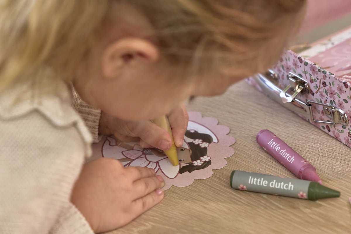 Little Dutch knutselkoffer Rosa Fairy Garden - creatief speelgoed - cadeautip — afbeelding 9
