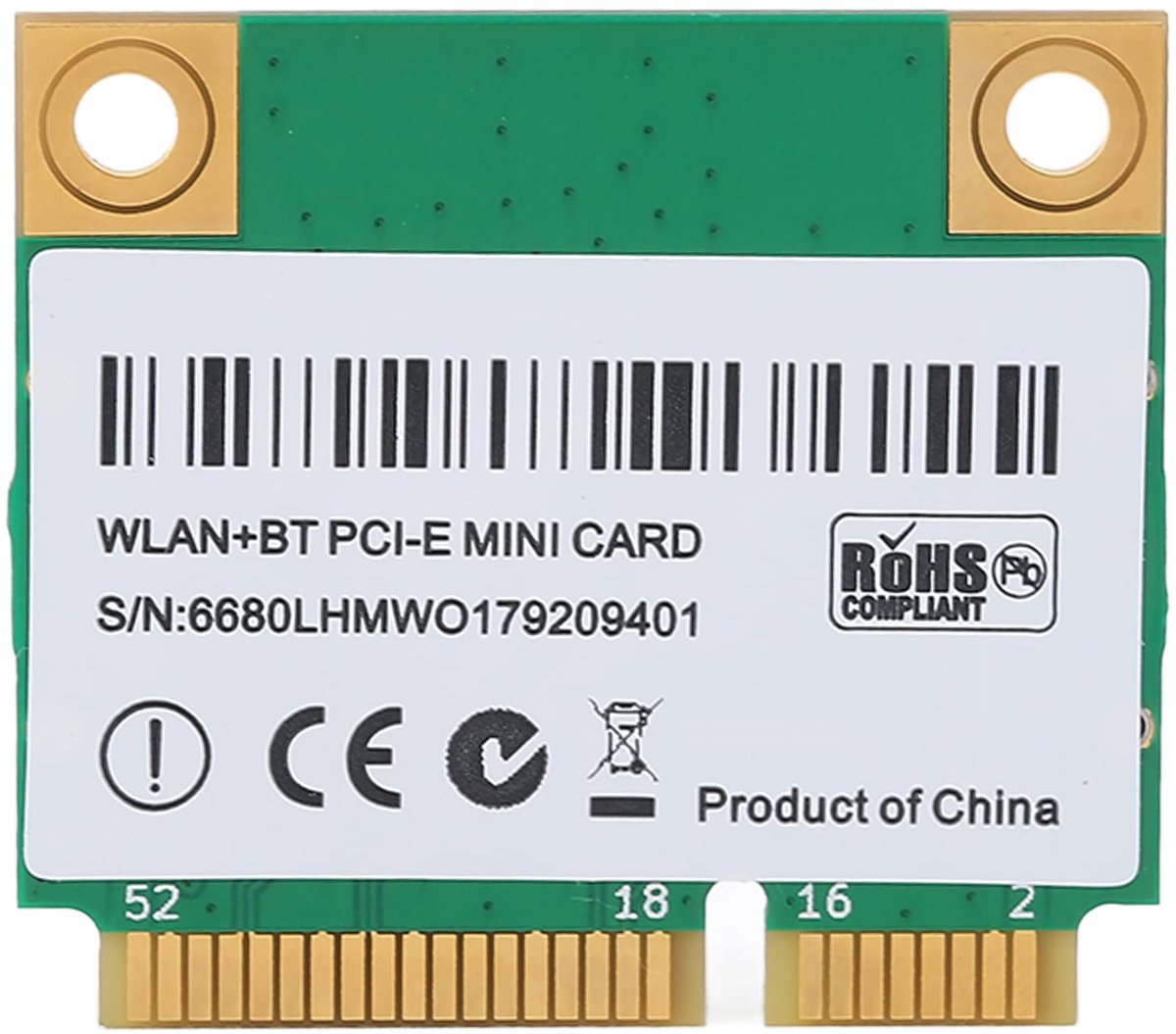 ONF3 - Draadloze Netkaart - WiFi 6E - Snelle en efficiënte connectiviteit - Mini PCIE-poort - Compatibel met notebooks - Geschikt voor kleine hosts
