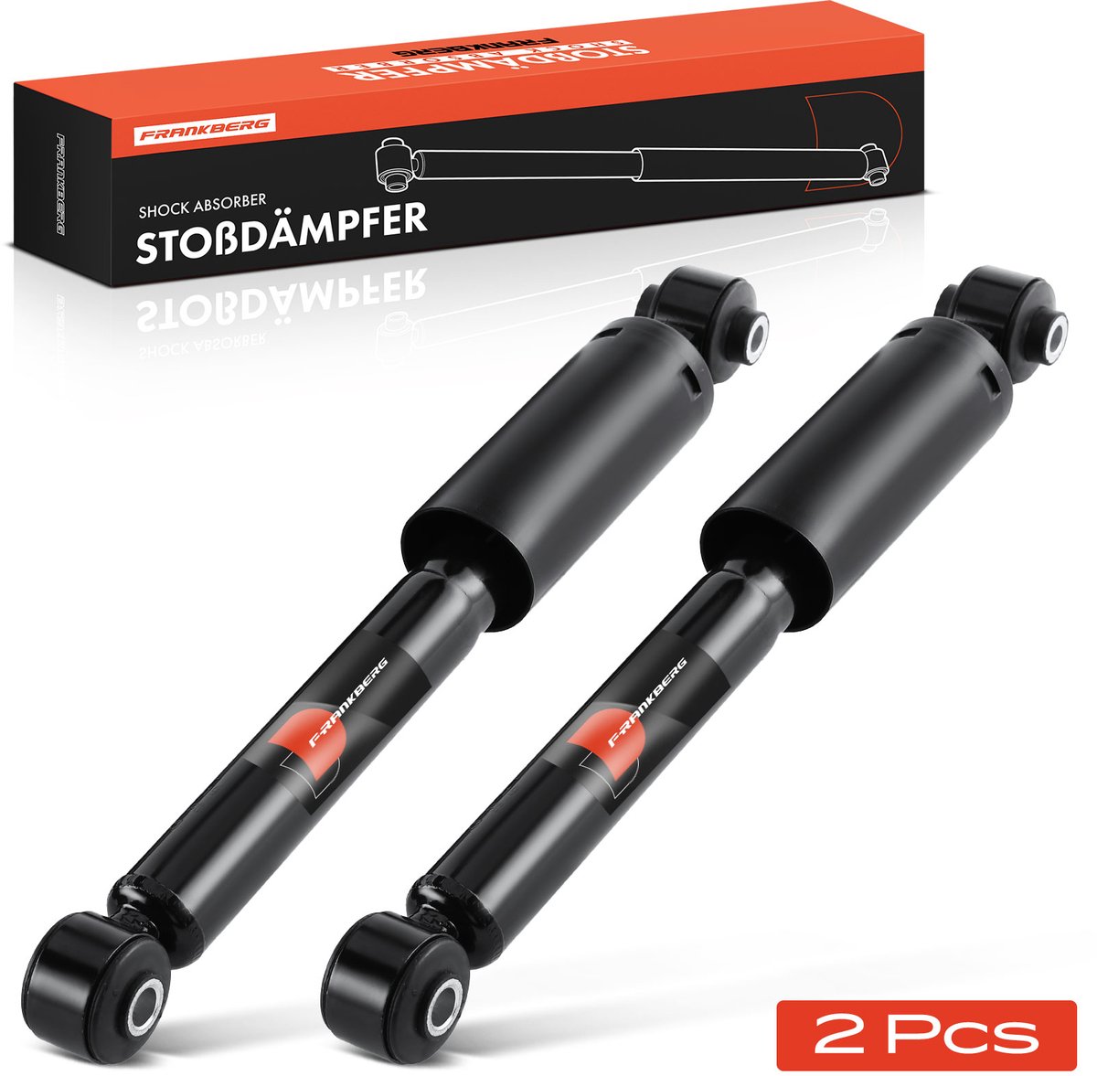 Frankberg 2x Demper Achteras voor FORD