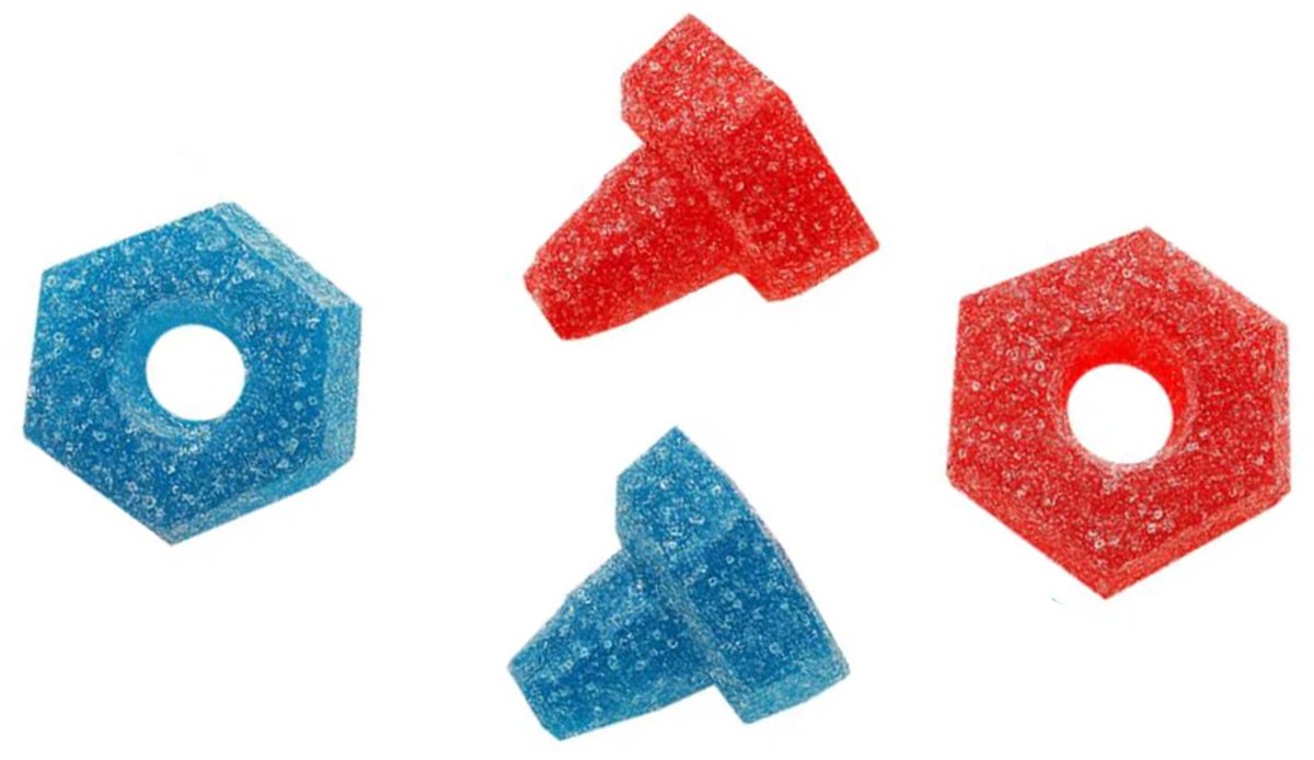 Fini Zure Bouten en Moeren - 1 kilo