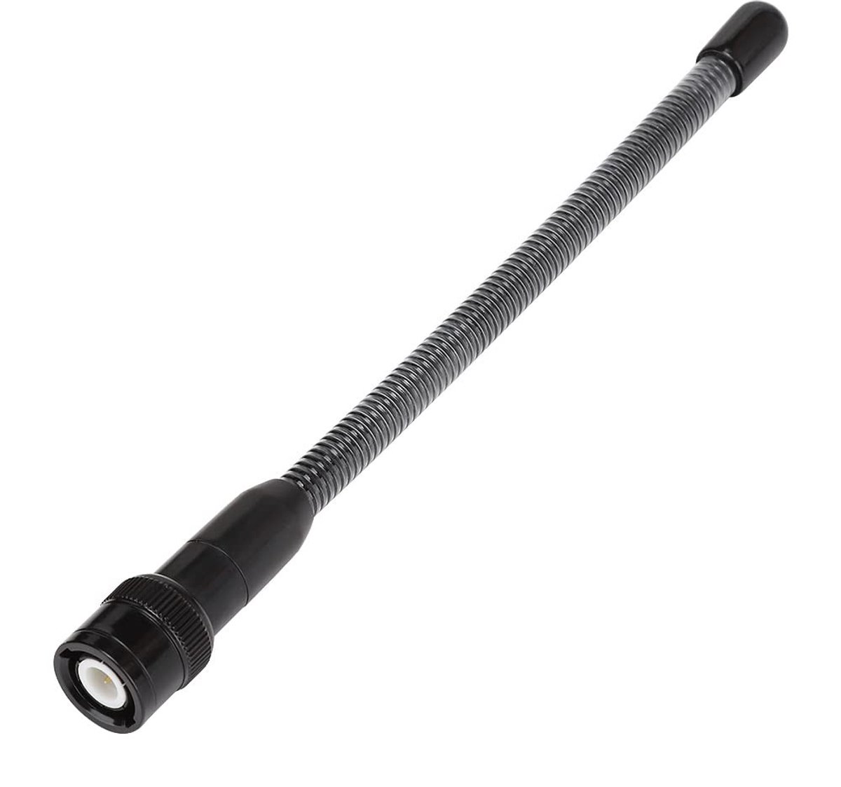 Vt products - Spring Antenne - Professionele Mannelijke Antenne - Flexibel Design - Zwart - UHF Antenne - Geschikt voor IC-V9 Walkie Talkie - 16cm