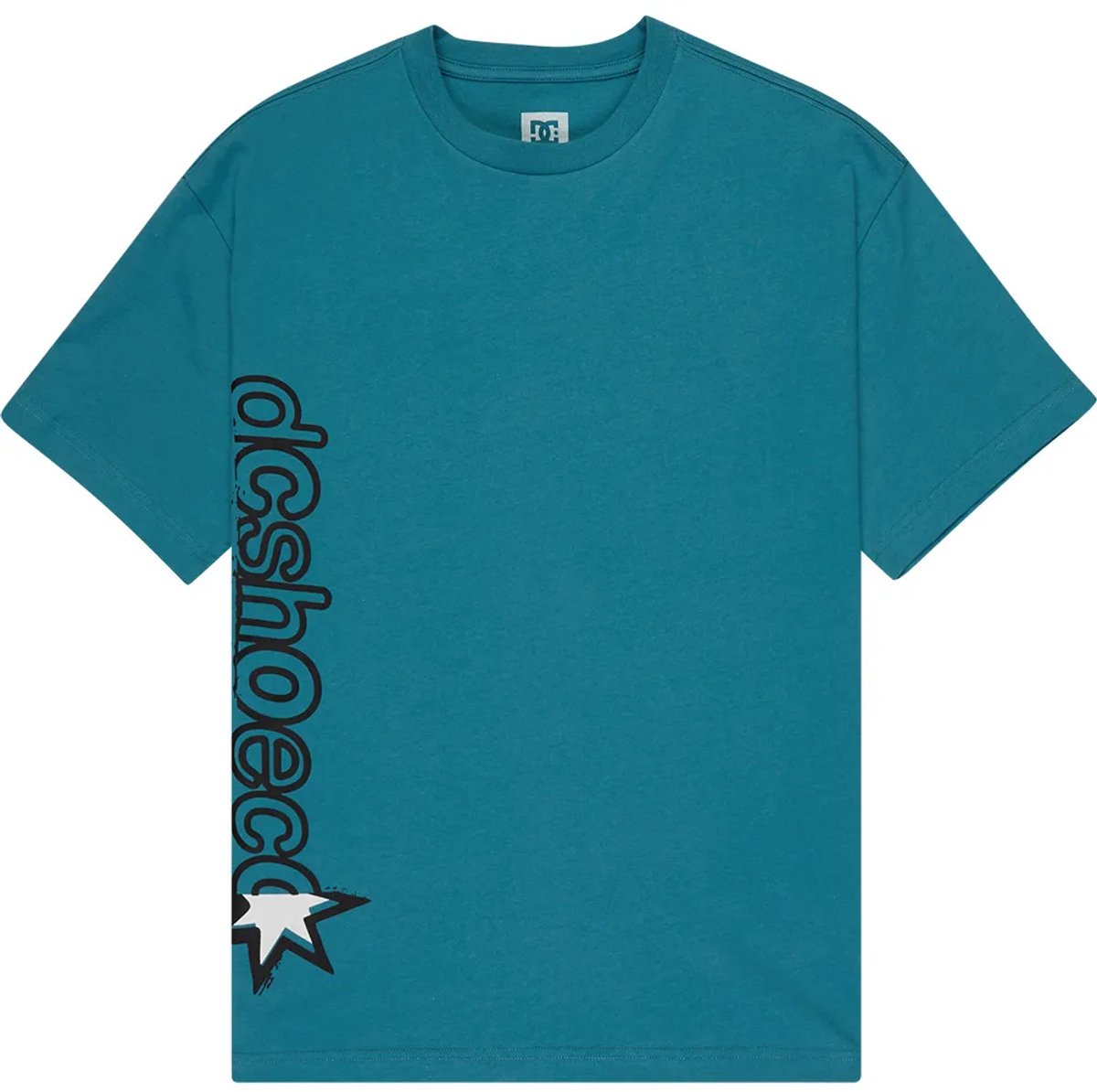 Dc Shoes Shock Side T-shirt Met Korte Mouwen L Man Blauw