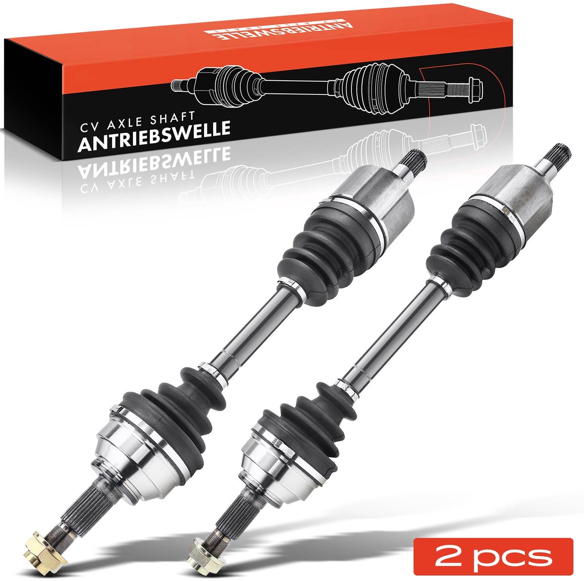Frankberg 2x Aandrijfas Vooras voor Land Rover Freelander LN