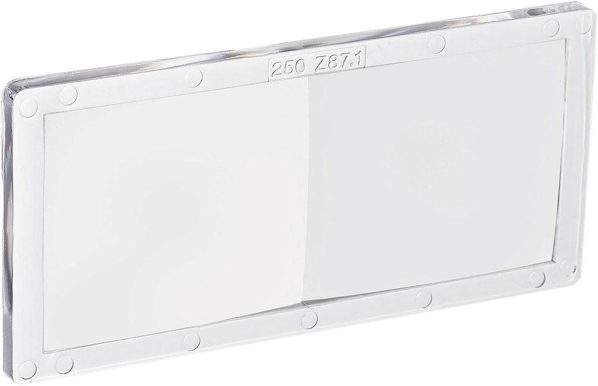 Vergrotende lens voor lassen - PC 2.5 diopter - vergrotingslens voor lashelm - lasapparatuur