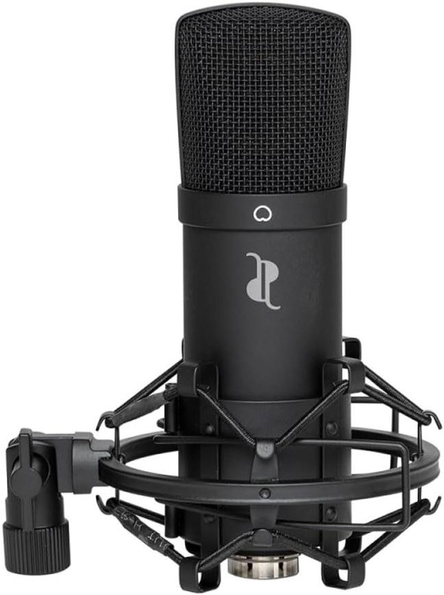 USB Microfoon Set - Opname Microfoon - Thuisstudio Starten - Cardioïde Opnamepatroon - 50 Hz tot 16 kHz - Zwart