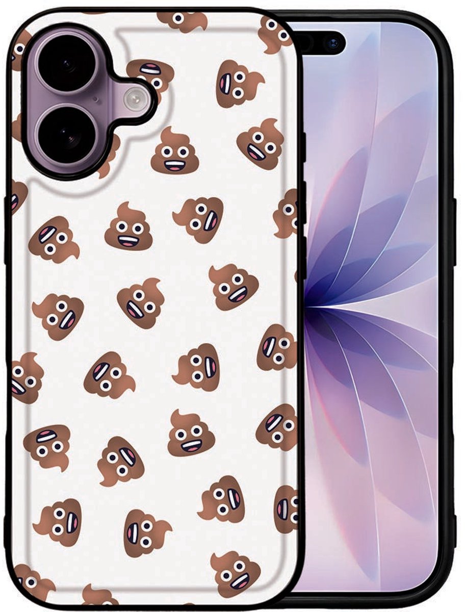 Apple iPhone 17 Beschermhoes Poep Emojis