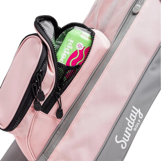 Sunday Golf Loma tas - Lichtgewicht tas met riem en standaard - Gemakkelijk te dragen Pitch n Putt golftas - Par 3- en Executive Cursussen, 31 inch hoog van Sunday Golf — afbeelding 2